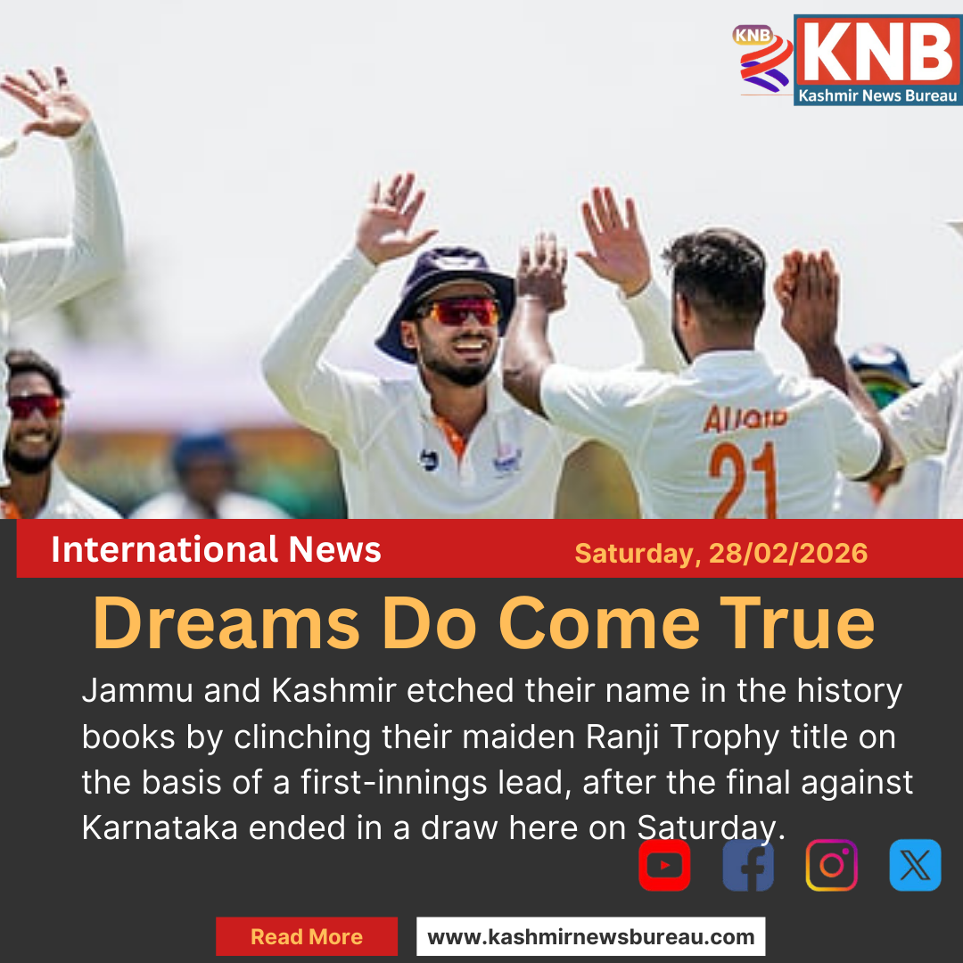 ₹2 Crore Cash Reward, Govt Jobs Announced for Ranji Champions: CM Omar Abdullah